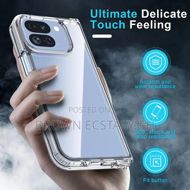 Pixel Fold/9 Pro/10 Pro Fold Transparent Case · Photo 1