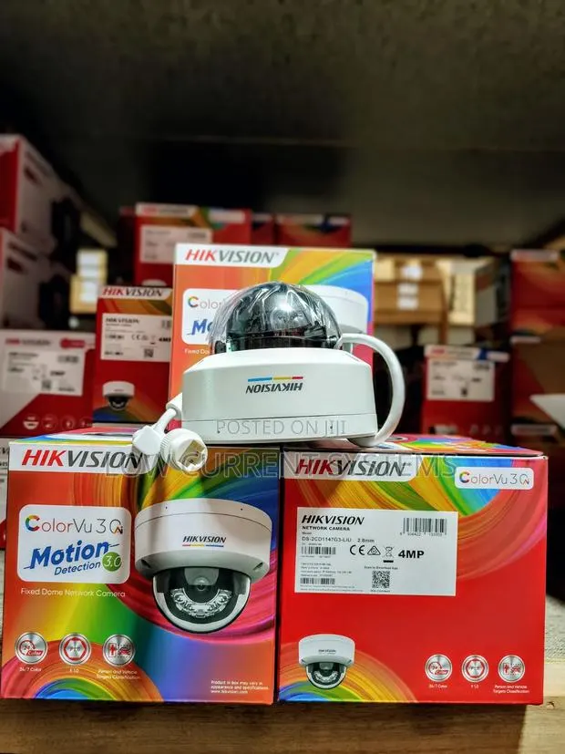 Hikivision 4mp Ip Colorvu 3.0 Camera Indoor Network Ds-2cd1147g3-Liu · Photo 1