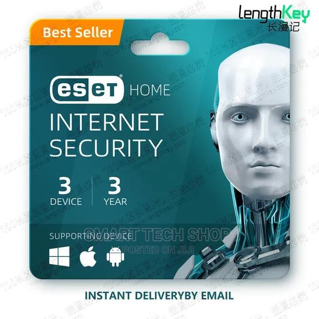 ESET Internet Security and Antivirus 3pcs 3 Years · Photo 1