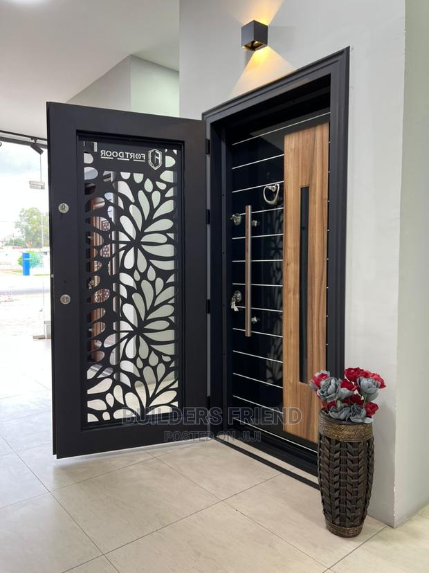 Executive Burglarproof Single Heavy Security Door With Net · Photo 1