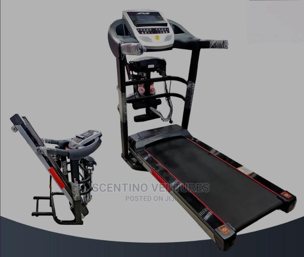 Treadmill With Massager, Dumbells Stomach Exercise Device · Photo 4