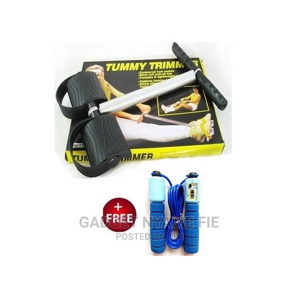Tummy Trimmer + Free Jump Rope - Black · Photo 1