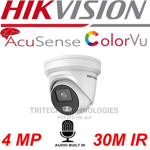Hikvision Ds-2cd2347g2-L (U) 4mp Colorvu Network Camera · Photo 1