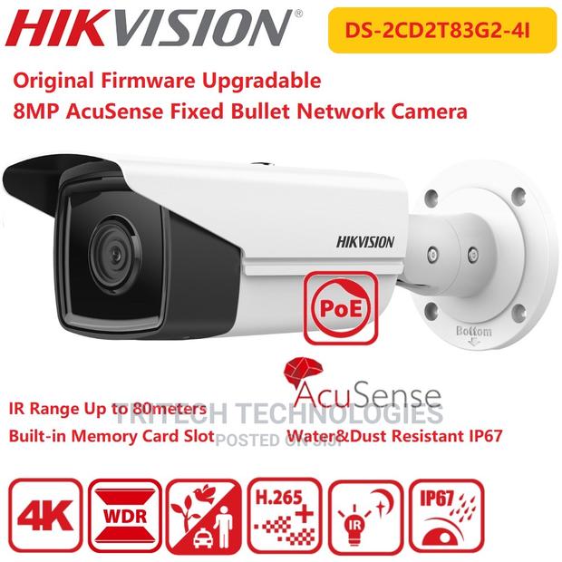 HIKVISION 8 MP Ds-2cd2t83g2-2l/4l Acusense Bullet IP Camera · Photo 1