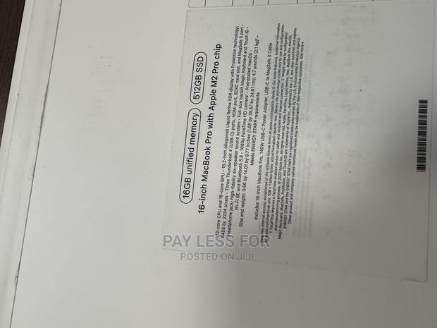 New Laptop Apple MacBook Pro 2022 M2 16GB Apple M2 SSD 512GB · Photo 4