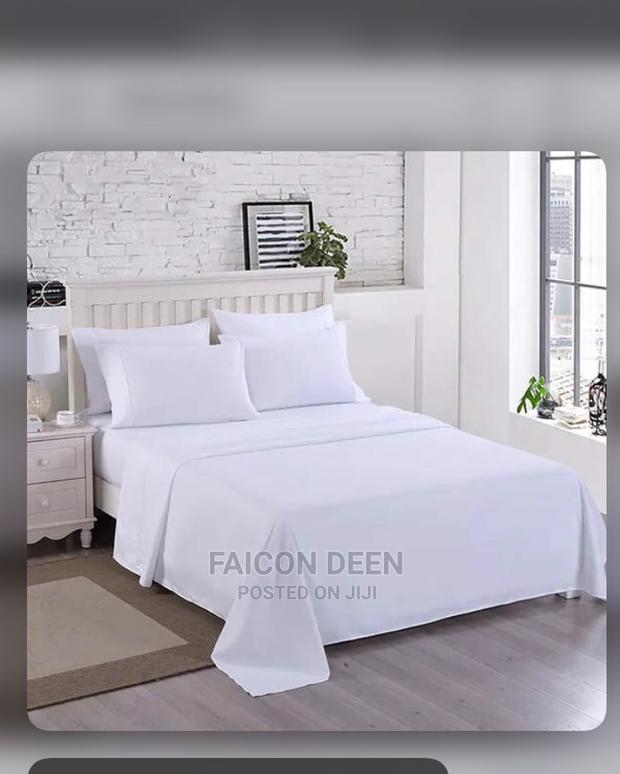 Quality White Bedsheets(Available for Hotels 100% Cotton) · Photo 1
