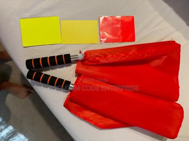 Multi-purpose Directive Flags – Traffic Control & Game Signaling · Photo 1