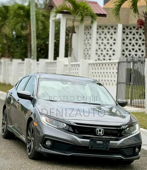 Honda Civic Sport 2021 Gray · Photo 1