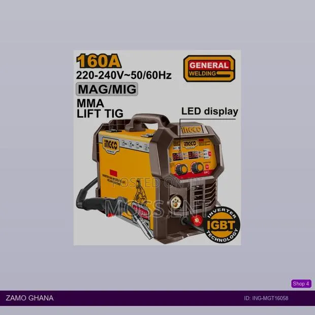 Inverter Mag/Mig/Mma/Tig Lift Welding - Ing-Mgt16058 · Photo 1