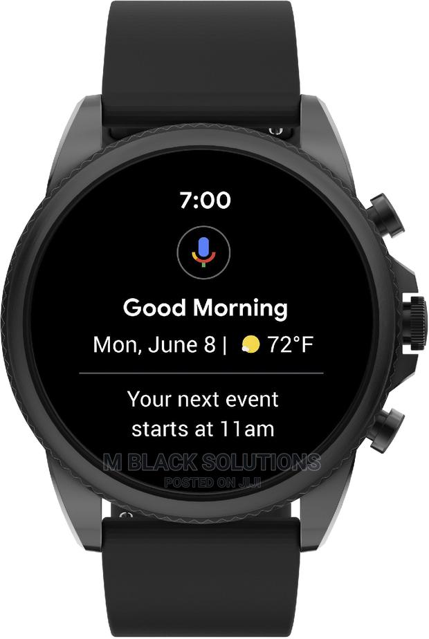 Fossil Gen 6 Smartwatch 44mm Black Silicone Black · Photo 2