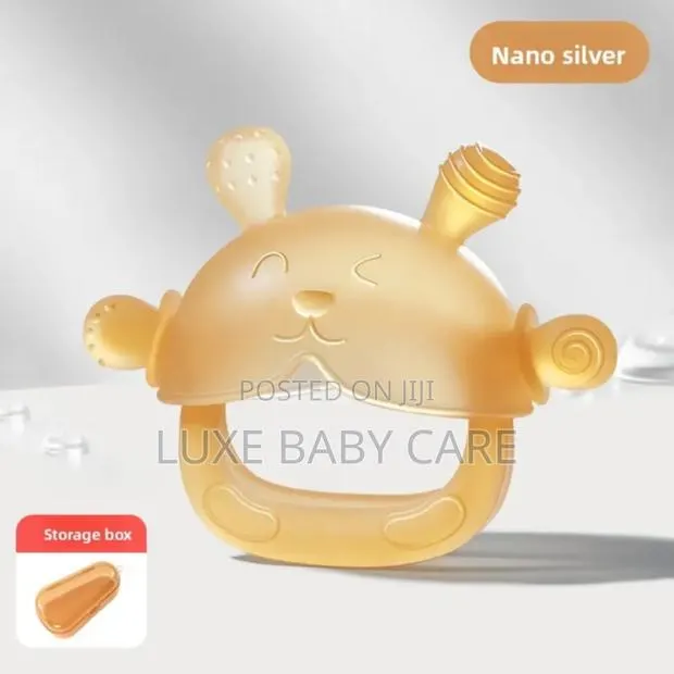 Silicone Baby Teething Glove Mittens · Photo 2