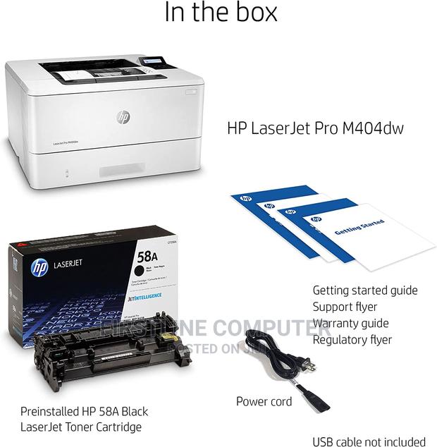 HP Laserjet Pro M404dw Laser Printer · Photo 2
