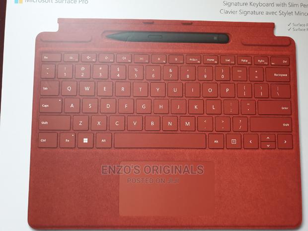 Surface Pro 8, 9, X and 11 Keyboard Type Cover With Pen Slot New · Photo 3