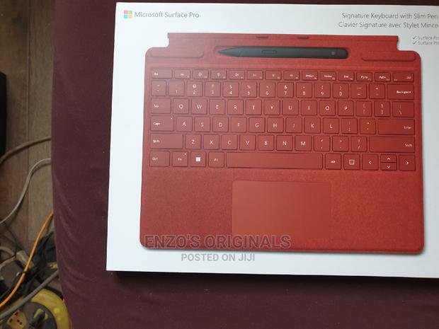 Surface Pro 8, 9, X and 11 Keyboard Type Cover With Pen Slot New · Photo 1