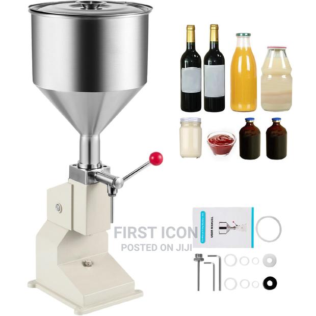 Manual Liquid and Paste Filling Machine / Food Cosmetics · Photo 1