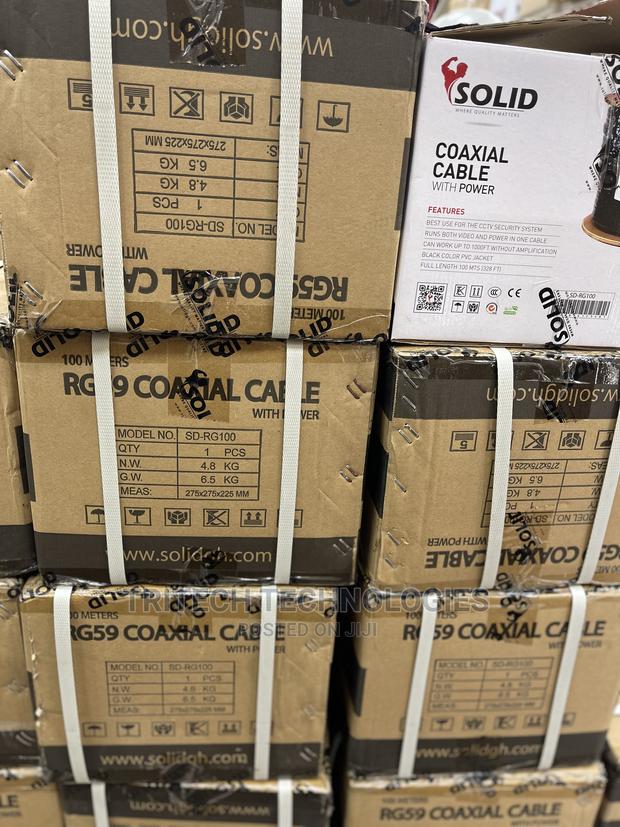 Solid Rg59 Cable 305M With Power · Photo 2