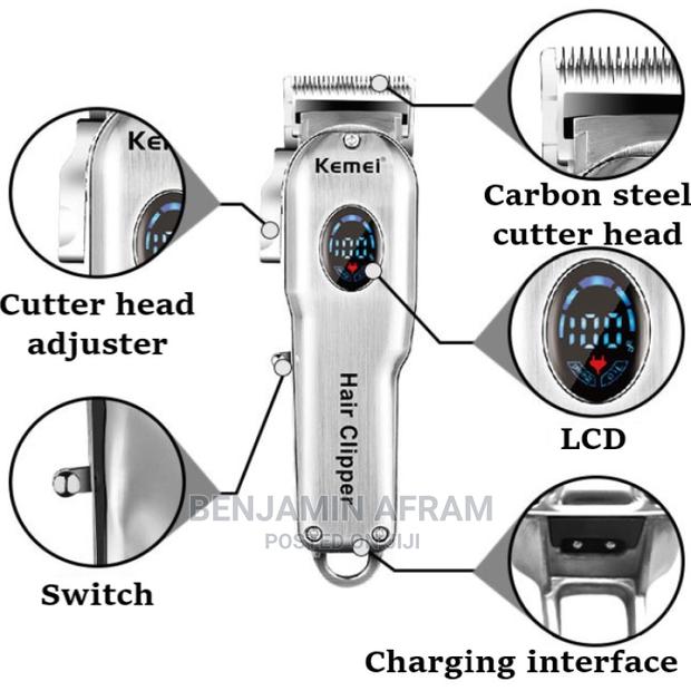 Kemei 2002 Rechargeable Cordless Hair Clipper · Photo 2