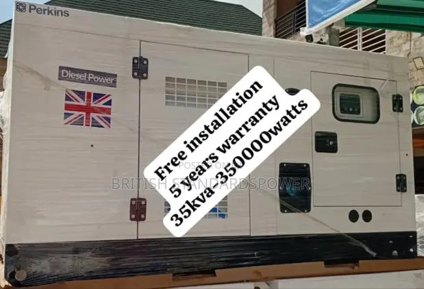Sound Attenuated 35kva Diesel Generator · Photo 1