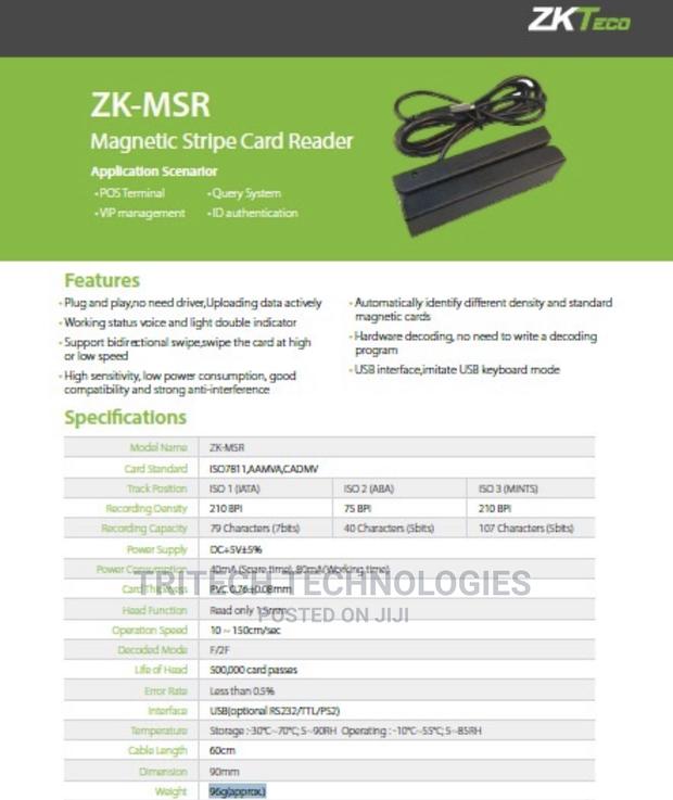 MSR Magnetic Stripe Card Reader · Photo 2