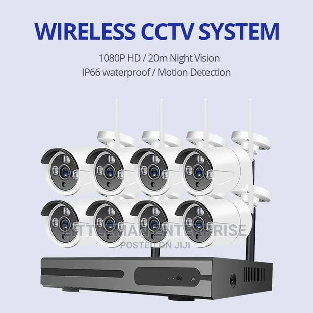 Home Security CCTV System Camera 8 Channel Wireless · Photo 1