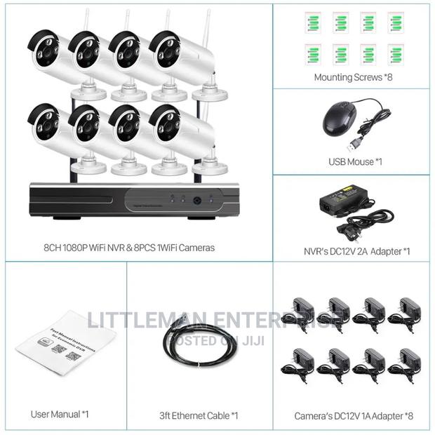 Home Security CCTV System Camera 8 Channel Wireless · Photo 3