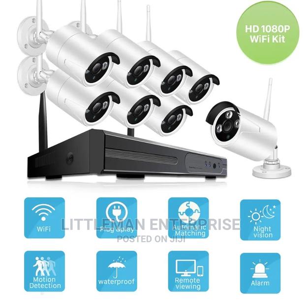 Home Security CCTV System Camera 8 Channel Wireless · Photo 4