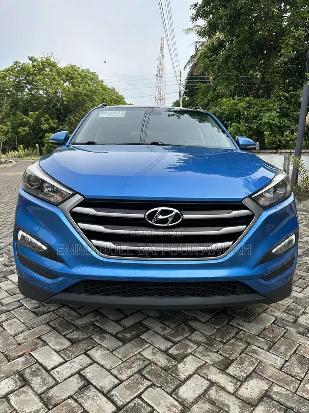 Hyundai Tucson Eco AWD 2017 Blue · Photo 1