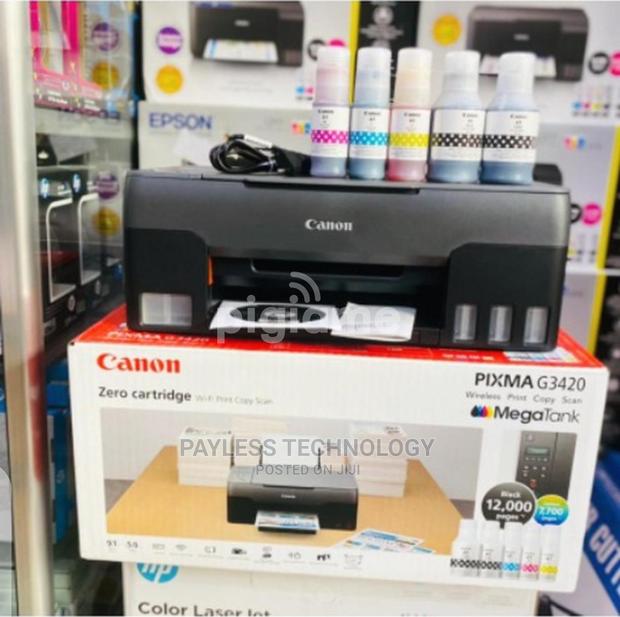 CANON Pixma G3420 Wireless Colour 3 in 1 Printers · Photo 2