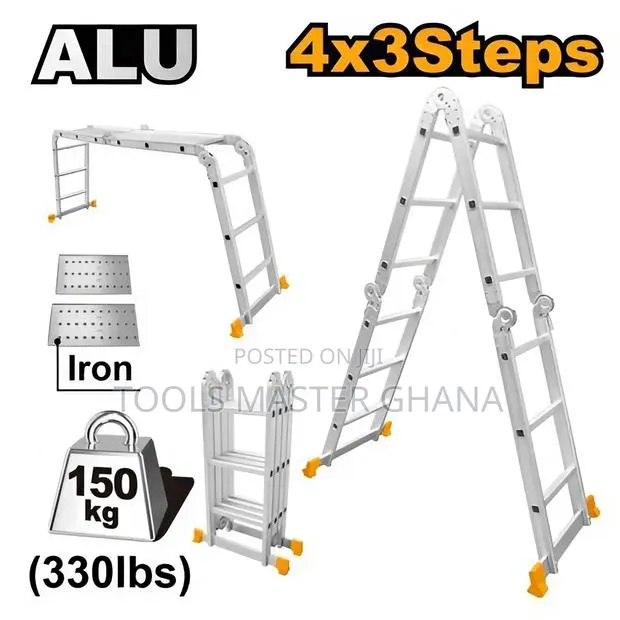 Multi-purpose Aluminum Ladder - Hlad04431 · Photo 1