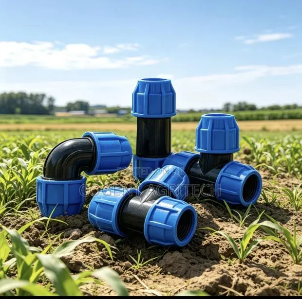 Irrigation Drip PE Pipe Compression Fittings (25mm and 32mm) · Photo 1