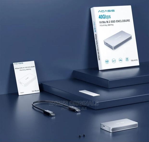 Thunderbolt 3 4 NVME SSD Enclosure or Case Ultra Speed · Photo 3