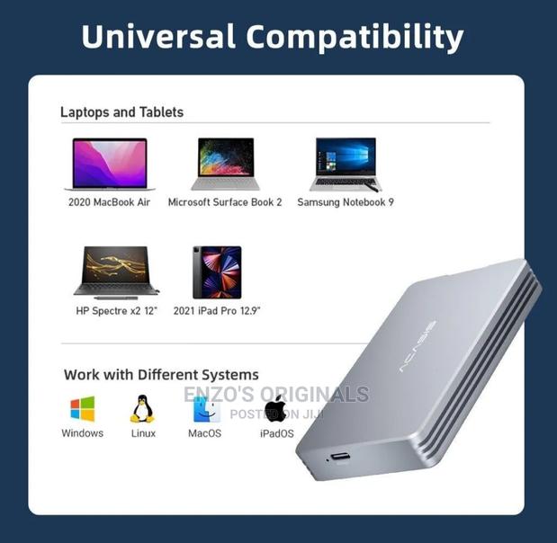 Thunderbolt 3 4 NVME SSD Enclosure or Case Ultra Speed · Photo 5