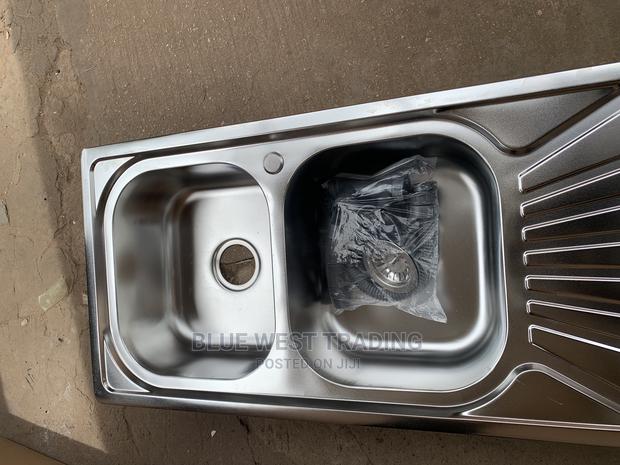 Double Bowl Cabinet Sink With Arm · Photo 3