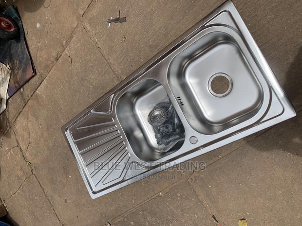 Double Bowl Cabinet Sink With Arm · Photo 2