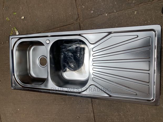 Double Bowl Cabinet Sink With Arm · Photo 4
