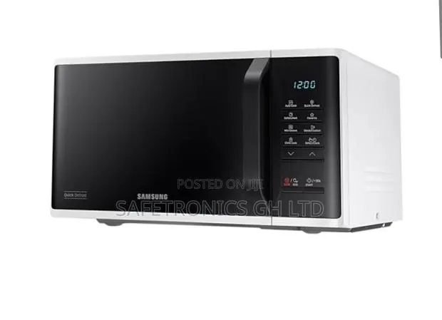 Secure Samsung 32l Microwave Oven Quick Defrost White Ms23k3513aw/Sg · Photo 1