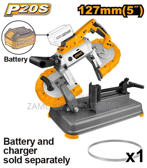 Lithium-Ion Band Saw 20v 5" - Cbsli20127 · Photo 1