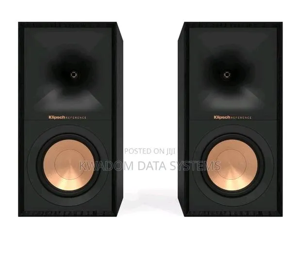 Klipsch R-60m Bookshelf Speakers (2-Pack) Black · Photo 1