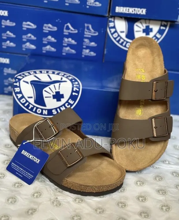 Birkenstock Arizona Flat Sandals ‘ Mocs Brown’ · Photo 1
