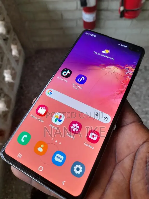 Samsung Galaxy S10 Plus 128 GB Black · Photo 1