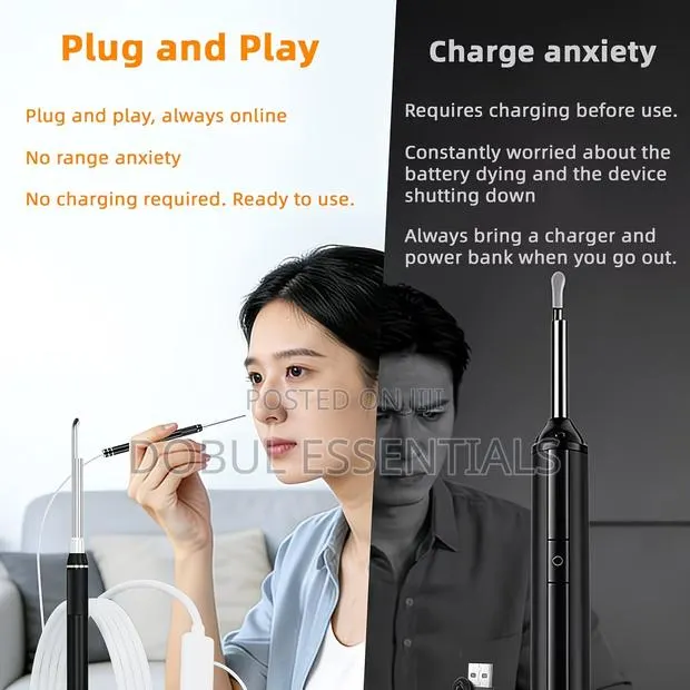 Earwax Remover With Wired Camera, Compatible With Ios and Android · Photo 1