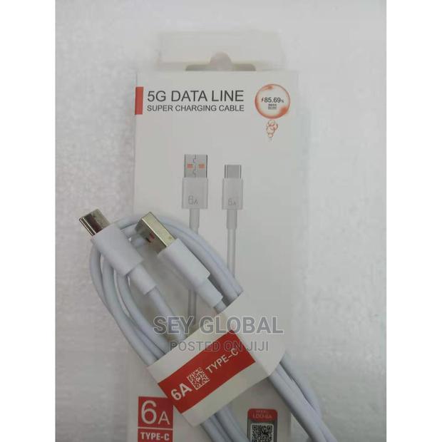 5G Data Line 6A 1meter Type C Cable · Photo 1