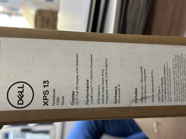 Laptop Dell XPS 13 8GB Intel Core I7 SSD 256GB · Photo 1
