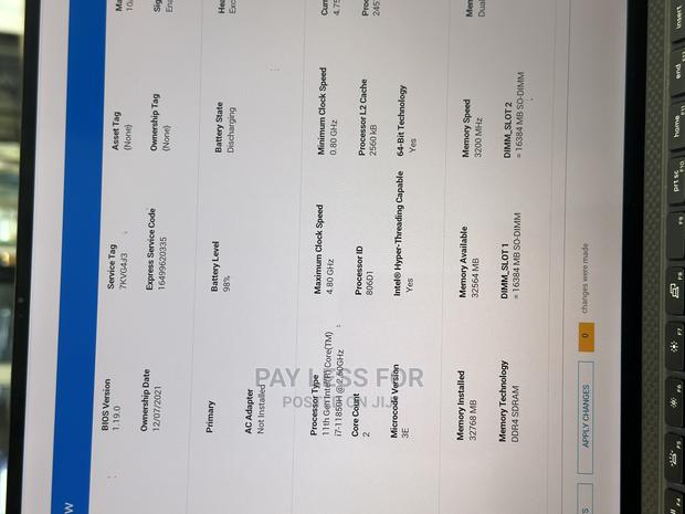 Laptop Dell Precision 15 5540 32GB Intel Core I7 SSD 512GB · Photo 3