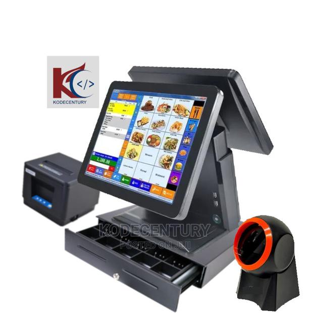 Double Screen Touch Pos Machine (Silver Package) · Photo 2