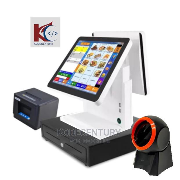 Double Screen Touch Pos Machine (Silver Package) · Photo 1
