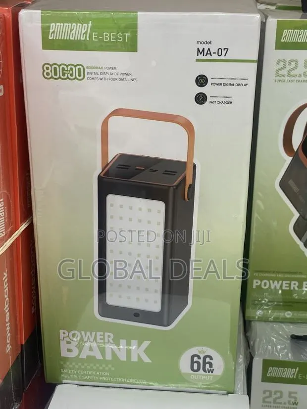 Original 80,000mah Powerbank 66watts Output · Photo 1