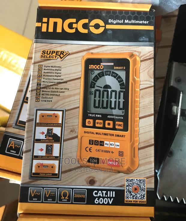 INGCO Smart Digital Multimeter (600V, 4000 Counts) · Photo 3