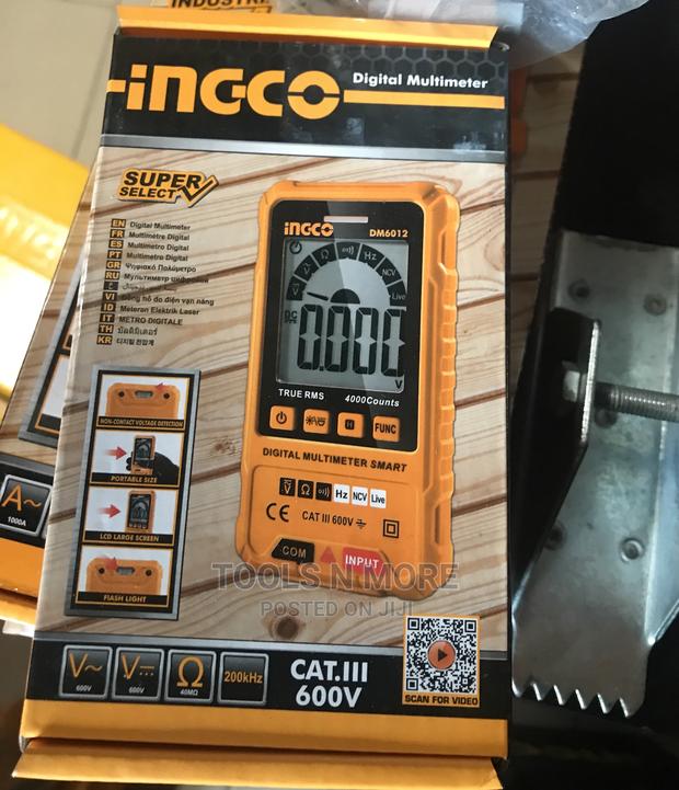INGCO Smart Digital Multimeter (600V, 4000 Counts) · Photo 1