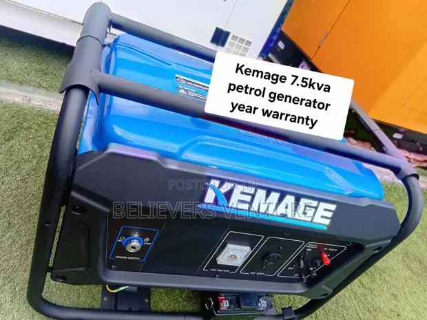 Kemage 7.5kVA Generator – Convenient Power for Home and Business · Photo 1